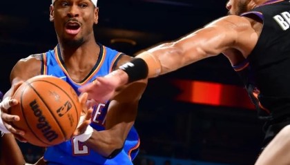 中国米兰-雷霆完胜！亚历山大42分12罚，狄龙33+7难救主，湖人弃将全队第二